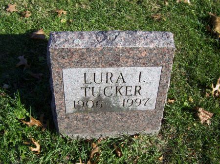 TUCKER, LURA I. - Lucas County, Iowa | LURA I. TUCKER 