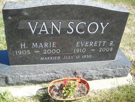 VAN SCOY, H. MARIE - Lucas County, Iowa | H. MARIE VAN SCOY 