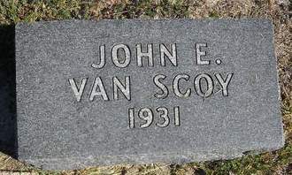 VAN SCOY, JOHN E - Lucas County, Iowa | JOHN E VAN SCOY 