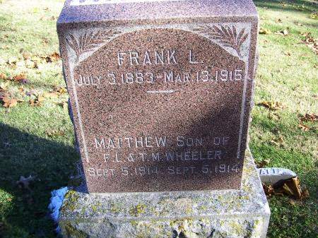 WHEELER, MATTHEW - Lucas County, Iowa | MATTHEW WHEELER 