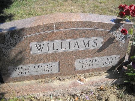 LODSDON WILLIAMS, ELIZABETH BELL - Lucas County, Iowa | ELIZABETH BELL LODSDON WILLIAMS 