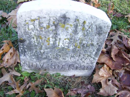 WRIGHT, BERT MAY - Lucas County, Iowa | BERT MAY WRIGHT 