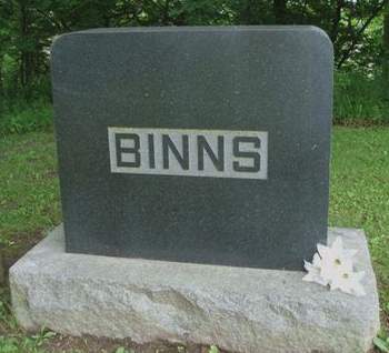 BINNS, FAMILY STONE - Madison County, Iowa | FAMILY STONE BINNS 
