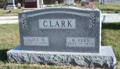 CLARK, ALICE MAY - Madison County, Iowa | ALICE MAY CLARK 