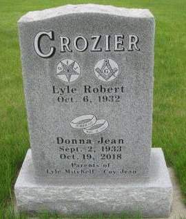 CROZIER, DONNA JEAN - Madison County, Iowa | DONNA JEAN CROZIER 