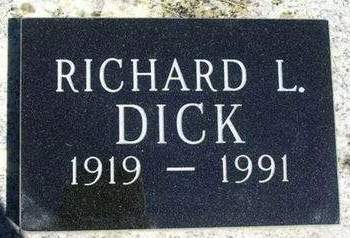 DICK, RICHARD LEE - Madison County, Iowa | RICHARD LEE DICK 