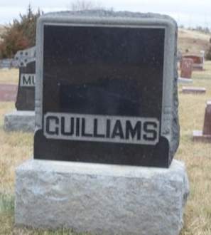 GUILLIAMS, FAMILY STONE - Madison County, Iowa | FAMILY STONE GUILLIAMS 