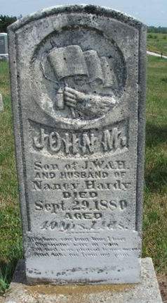 HARDY, JOHN M. - Madison County, Iowa | JOHN M. HARDY 