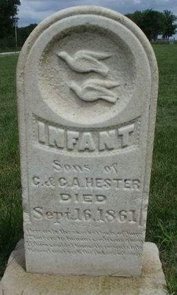 HESTER, INFANT SON - Madison County, Iowa | INFANT SON HESTER 