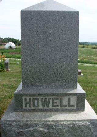 HOWELL, FAMILY STONE - Madison County, Iowa | FAMILY STONE HOWELL 