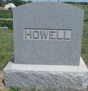 HOWELL, FAMILY STONE - Madison County, Iowa | FAMILY STONE HOWELL 