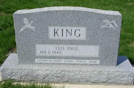 KING, LEO  PAUL - Madison County, Iowa | LEO  PAUL KING 