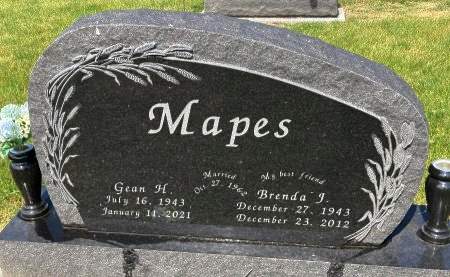 MAPES, BRENDA  J. - Madison County, Iowa | BRENDA  J. MAPES 