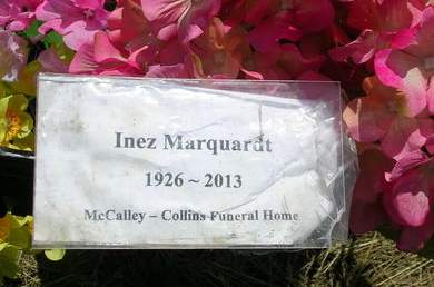 MARQUARDT, INEZ - Madison County, Iowa | INEZ MARQUARDT 