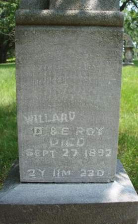 ROY, WILLARD - Madison County, Iowa | WILLARD ROY 