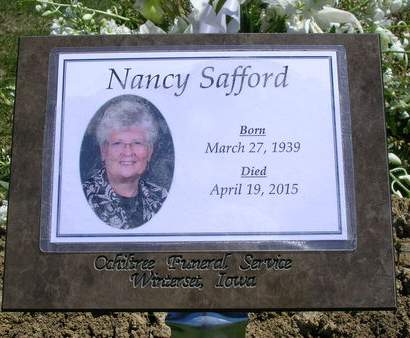 SAFFORD, NANCY JANE - Madison County, Iowa | NANCY JANE SAFFORD 