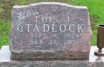TADLOCK, LOIS JEAN - Madison County, Iowa | LOIS JEAN TADLOCK 