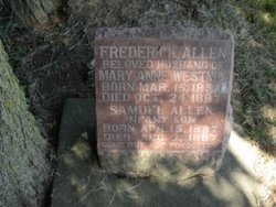 ALLEN, FREDERICK - Mahaska County, Iowa | FREDERICK ALLEN 