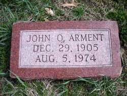 ARMENT, JOHN O. - Mahaska County, Iowa | JOHN O. ARMENT 