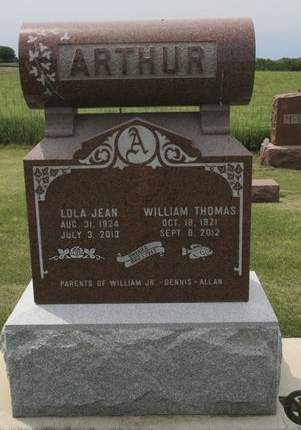 PIERSEL ARTHUR, LOLA JEAN - Mahaska County, Iowa | LOLA JEAN PIERSEL ARTHUR 