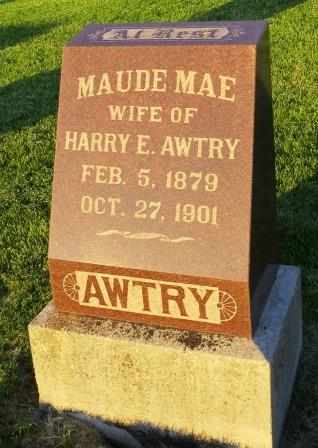 AWTRY, MAUDE MAE - Mahaska County, Iowa | MAUDE MAE AWTRY 