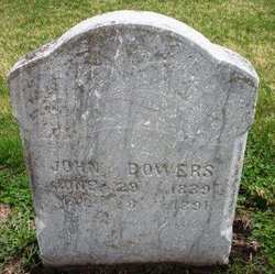 BOWERS, JOHN - Mahaska County, Iowa | JOHN BOWERS 