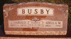 BUSBY, ADELLA M. - Mahaska County, Iowa | ADELLA M. BUSBY 