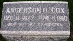 COX, ANDERSON O. - Mahaska County, Iowa | ANDERSON O. COX 