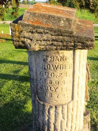 CROWDER, NATHANIEL - Mahaska County, Iowa | NATHANIEL CROWDER 