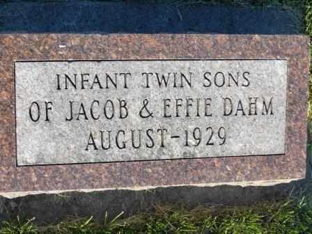 DAHM, SON 1 - Mahaska County, Iowa | SON 1 DAHM 