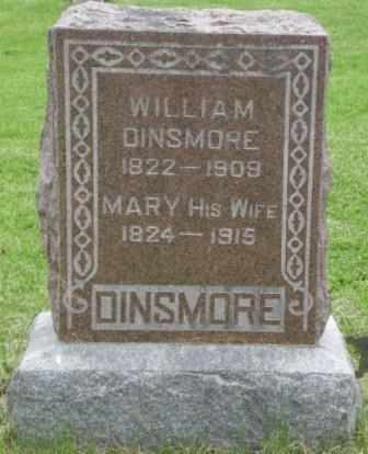DINSMORE, MARY - Mahaska County, Iowa | MARY DINSMORE 
