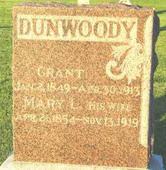 DUNWOODY, GRANT - Mahaska County, Iowa | GRANT DUNWOODY 