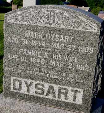 DYSART, FANNIE E. - Mahaska County, Iowa | FANNIE E. DYSART 