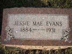 EVANS, JESSIE MAE - Mahaska County, Iowa | JESSIE MAE EVANS 