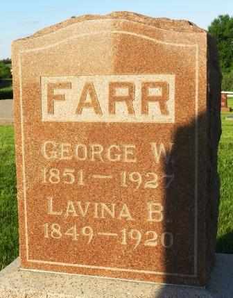 FARR, LAVINA B. - Mahaska County, Iowa | LAVINA B. FARR 