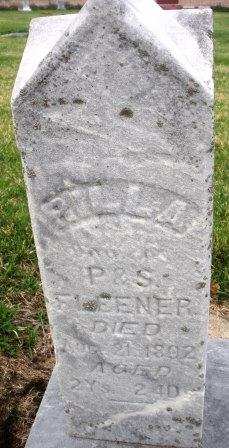 FLEENER, RILLA - Mahaska County, Iowa | RILLA FLEENER 