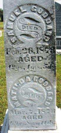 GODDARD, SAMUEL - Mahaska County, Iowa | SAMUEL GODDARD 