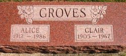 GROVES, CLAIR - Mahaska County, Iowa | CLAIR GROVES 
