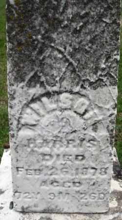 HARRIS, WILSON - Mahaska County, Iowa | WILSON HARRIS 
