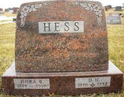 HESS, D.N. - Mahaska County, Iowa | D.N. HESS 