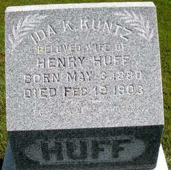 HUFF, IDA K. - Mahaska County, Iowa | IDA K. HUFF 