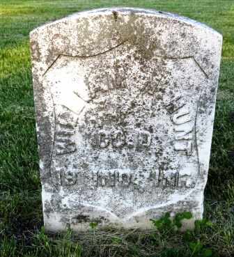 HUNT, WILLIAM N. - Mahaska County, Iowa | WILLIAM N. HUNT 