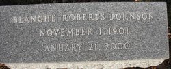 ROBERTS JOHNSON, BLANCHE - Mahaska County, Iowa | BLANCHE ROBERTS JOHNSON 