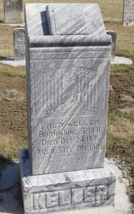 KELLER, FRED - Mahaska County, Iowa | FRED KELLER 