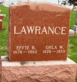 LAWRANCE, ORLA W. - Mahaska County, Iowa | ORLA W. LAWRANCE 