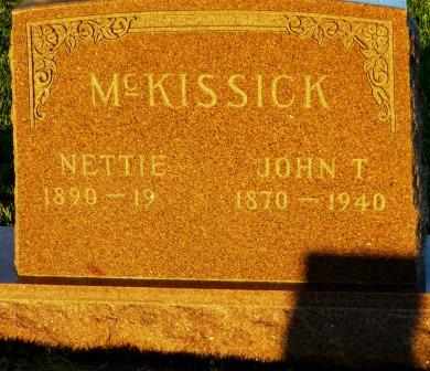MCKISSICK, JOHN T. - Mahaska County, Iowa | JOHN T. MCKISSICK 