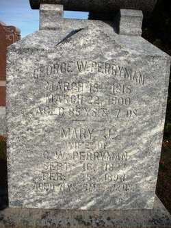 PERRYMAN, MARY J. - Mahaska County, Iowa | MARY J. PERRYMAN 