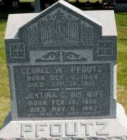 PFOUTZ, JESTINA C. - Mahaska County, Iowa | JESTINA C. PFOUTZ 