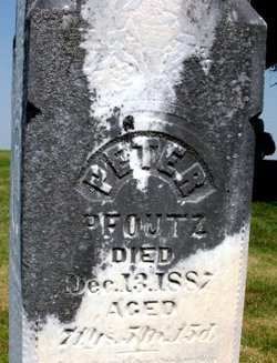 PFOUTZ, PETER - Mahaska County, Iowa | PETER PFOUTZ 