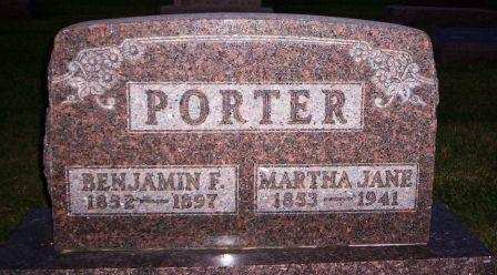 PORTER, BENJAMIN FRANKLIN - Mahaska County, Iowa | BENJAMIN FRANKLIN PORTER 